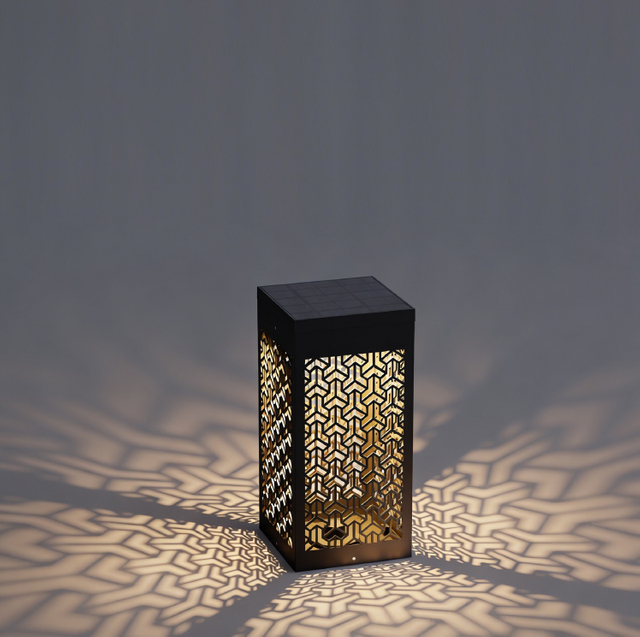 LUMIX-05 | Luces de bolardo de camino de acero con energía solar