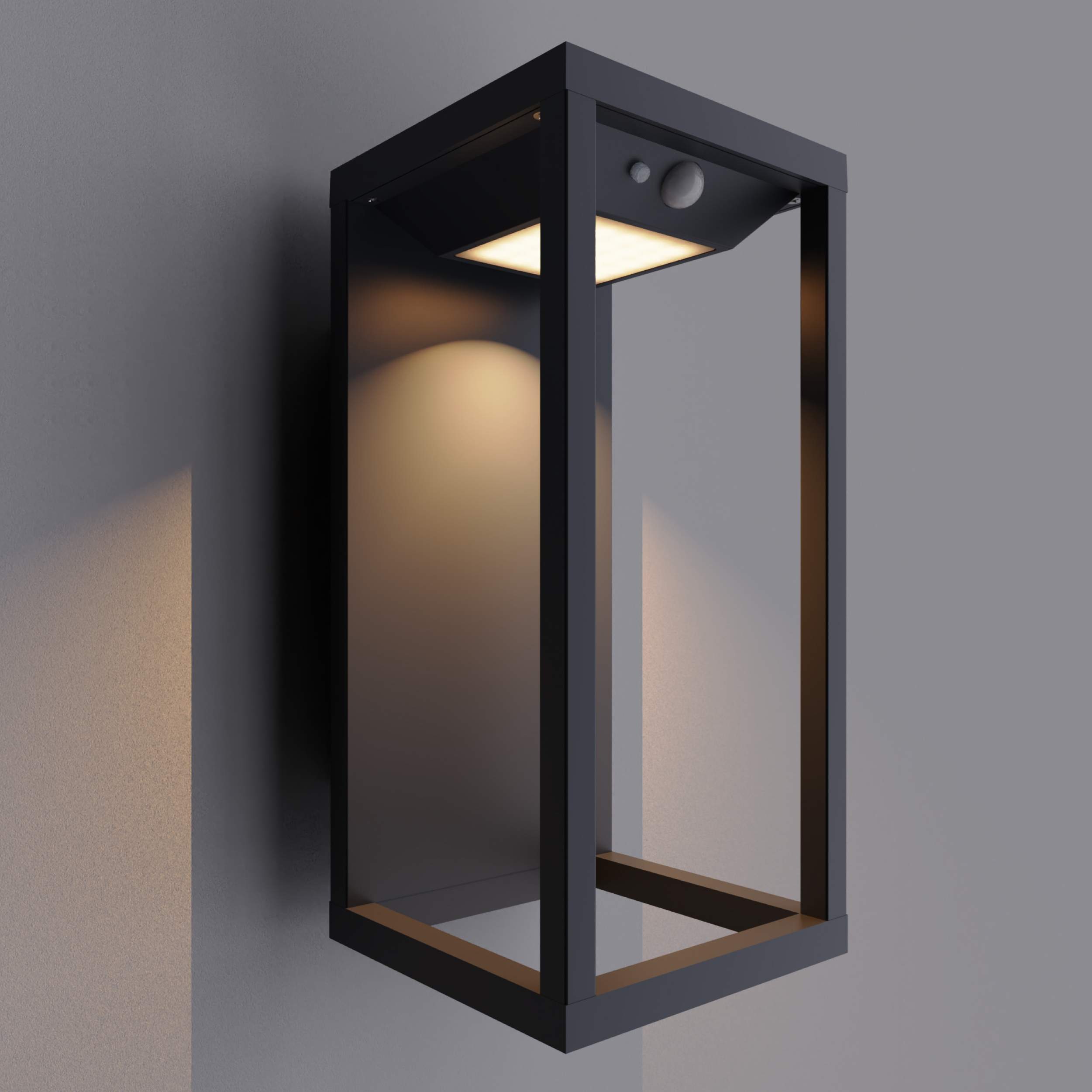 Eclipse | Luz de apliques de pared solar