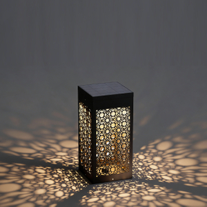 Bolardos luminosos para caminos de acero con energía solar LUMIX-05