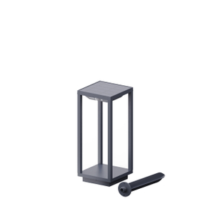 Greenlume | Bollard de superficie solar cuadrada