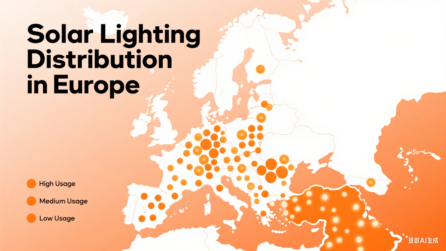 Países europeos adecuados para usar iluminación solar？