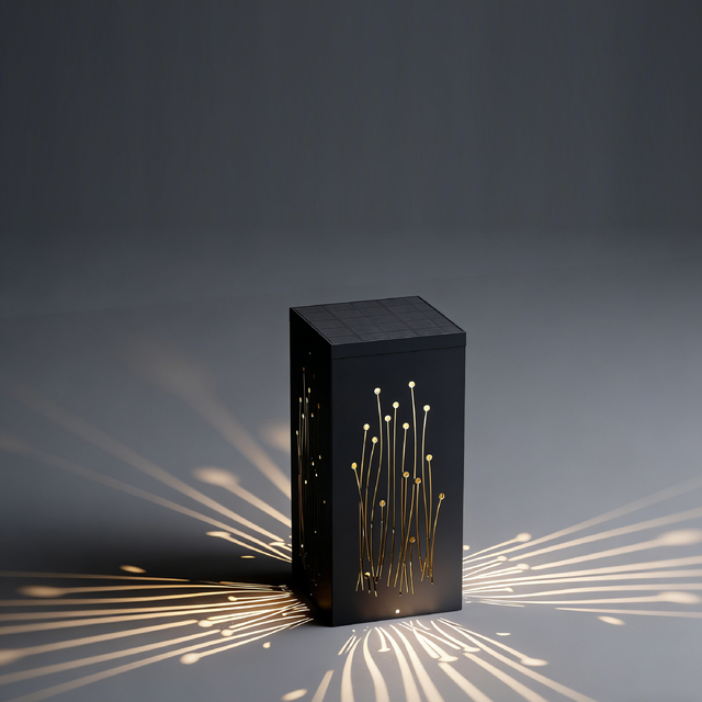 LUMIX-01 | Luz de bolardo solar de proceso hueco