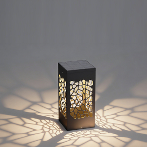 LUMIX-03 Bolardo solar elegante y creativo